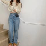 ショート丈 メッシュニットプルオーバー | ad thie | 詳細画像5 