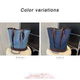 大容量・デニム バケツトートバッグ | ad thie | 詳細画像12 