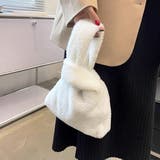 エコファー ふわふわミニバッグ | ad thie | 詳細画像10 