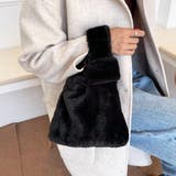 エコファー ふわふわミニバッグ | ad thie | 詳細画像14 