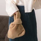 エコファー ふわふわミニバッグ | ad thie | 詳細画像5 