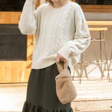 エコファー ふわふわミニバッグ | ad thie | 詳細画像7 