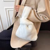 エコファー ふわふわミニバッグ | ad thie | 詳細画像9 