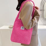 凸凹コーデュロイ・ロゴ 大容量トートバッグ | ad thie | 詳細画像13 