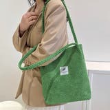 凸凹コーデュロイ・ロゴ 大容量トートバッグ | ad thie | 詳細画像18 