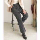 グレー | ドローコード コーデュロイパンツ | ad thie