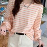 【2023AW新作】ワイドスリーブ ボーダーロングTシャツ | ad thie | 詳細画像6