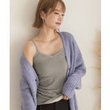 ふわふわ裏起毛 インナーキャミソール | ad thie | 詳細画像7