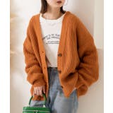 ゆったり・カラフル ニットカーディガン | ad thie | 詳細画像3 