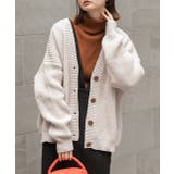 アイボリー | ゆったり・カラフル ニットカーディガン | ad thie