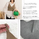 カシュクールデザイン ニットキャミソール | ad thie | 詳細画像14 