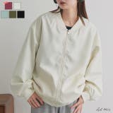 ライトウェイト オーバーシルエットブルゾン | ad thie | 詳細画像1 