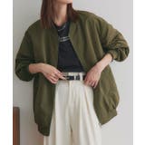 ライトウェイト オーバーシルエットブルゾン | ad thie | 詳細画像10 