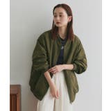 ライトウェイト オーバーシルエットブルゾン | ad thie | 詳細画像7 