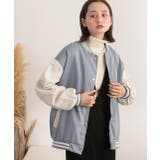 オーバーサイズ ベーシック スカジャン | ad thie | 詳細画像10