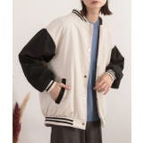 オーバーサイズ ベーシック スカジャン | ad thie | 詳細画像13