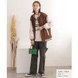 オーバーサイズ ベーシック スカジャン | ad thie | 詳細画像2