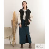 オーバーサイズ ベーシック スカジャン | ad thie | 詳細画像5