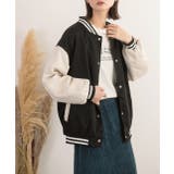 オーバーサイズ ベーシック スカジャン | ad thie | 詳細画像6