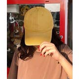 ピグメント加工 つば広キャップ | ad thie | 詳細画像14