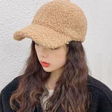 もこもこ・深め ボアキャップ | ad thie | 詳細画像7