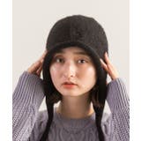 カラバリ豊富・シャギー フライトニットキャップ | ad thie | 詳細画像10 