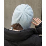 カラバリ豊富・シャギー フライトニットキャップ | ad thie | 詳細画像4 