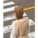 カラバリ豊富・シャギー フライトニットキャップ | ad thie | 詳細画像8 