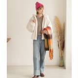 カラフル ケーブル編みニット帽 | ad thie | 詳細画像5 