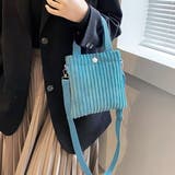 コーデュロイ・スクエア ミニショルダーバッグ | ad thie | 詳細画像10 