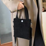 コーデュロイ・スクエア ミニショルダーバッグ | ad thie | 詳細画像9 