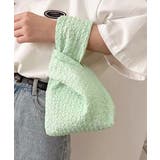 ワンハンドル エンボスミニバッグ | ad thie | 詳細画像10