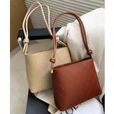 キルティング スクエアハンドバッグ | ad thie | 詳細画像9 