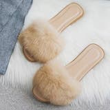 ふわふわ・カラフル ファーサンダル | ad thie | 詳細画像11 