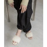 ふわふわ・カラフル ファーサンダル | ad thie | 詳細画像13 