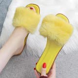 ふわふわ・カラフル ファーサンダル | ad thie | 詳細画像16 