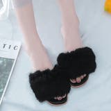 ふわふわ・カラフル ファーサンダル | ad thie | 詳細画像18 