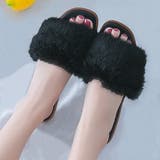 ふわふわ・カラフル ファーサンダル | ad thie | 詳細画像19 