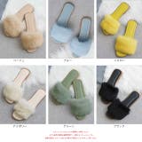 ふわふわ・カラフル ファーサンダル | ad thie | 詳細画像24 