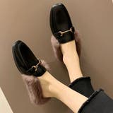 ビット付き・ファー ローファー | ad thie | 詳細画像10 