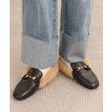 ビット付き・ファー ローファー | ad thie | 詳細画像4 