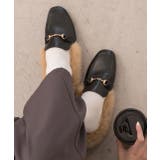 ビット付き・ファー ローファー | ad thie | 詳細画像5 