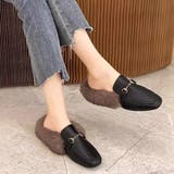 ビット付き・ファー ローファー | ad thie | 詳細画像9 