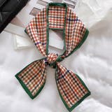 千鳥格子 | アソートデザイン ボウタイスカーフ | ad thie