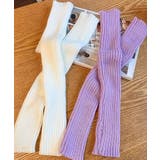 リブ編みニット アームウォーマー | ad thie | 詳細画像15 