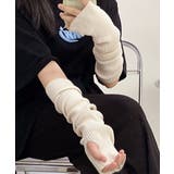 リブ編みニット アームウォーマー | ad thie | 詳細画像3 