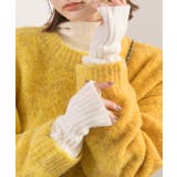 リブ編みニット アームウォーマー | ad thie | 詳細画像6 