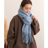 ふんわり起毛 カラーマフラー | ad thie | 詳細画像13 