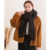 ふんわり起毛 カラーマフラー | ad thie | 詳細画像16 