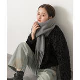 ふんわり起毛 カラーマフラー | ad thie | 詳細画像5 